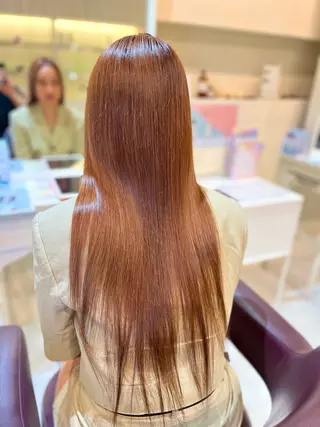 ロング カラー 髪質改善/縮毛矯正 seiyaのヘアスタイル