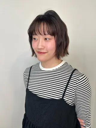 ショート 柔らかカラー🤎 luna🧸🤎のヘアスタイル