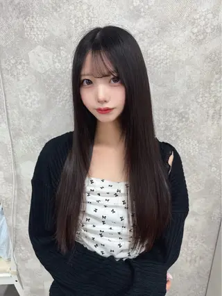 ロング カラー ヘアアレンジ 💕ブリーチ/ヘアメ 🎀YUUKAのヘアスタイル
