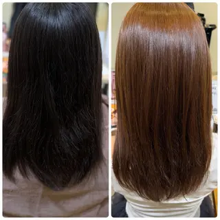 ロング カラー 新井 希実 SOUPLE.のヘアスタイル