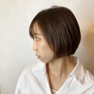 ショート 藤田 遼のヘアスタイル