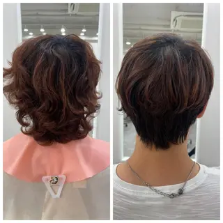 メンズ 佐々木 雪菜のヘアスタイル