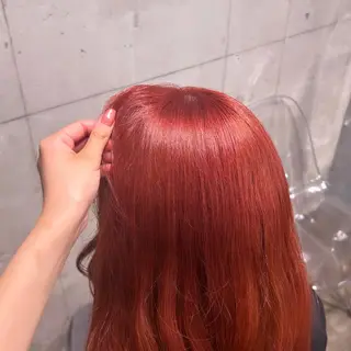 セミロング 横浜美容室/透明感 カラー/レイヤーのヘアスタイル