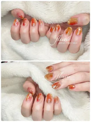 ネイル フルリール 【プライベートサロンのネイルデザイン