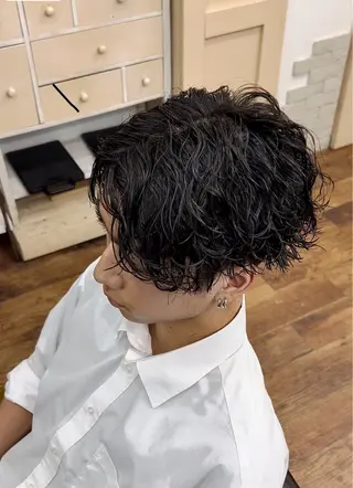 ミディアム Rikito .のヘアスタイル