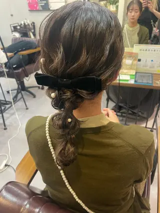 ヘアアレンジ 原 麻耶のヘアスタイル