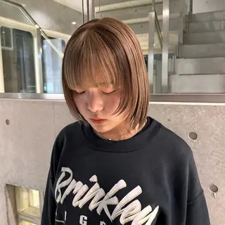 カラー RINA .のヘアスタイル