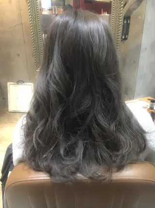 ロング カラー 北條 優輝のヘアスタイル