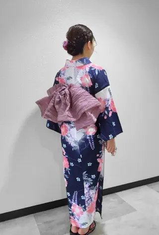 ロング ヘアアレンジ Hair&Make Delight*のヘアスタイル