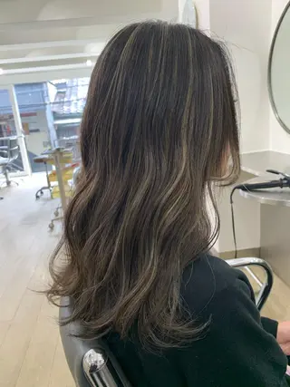 ロング カラー Reb_keiji 👑小倉圭司のヘアスタイル