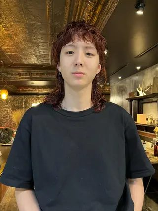 パーマ メンズ haco＋所属・圧倒的デザイン力 店長🎨RENAのヘアスタイル