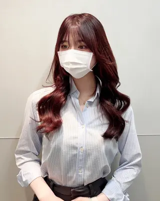 ロング カラー JIL BLAN千葉 代表　Toshikiのヘアスタイル