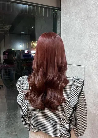 ロング カラー 村田梨乃/ minim hairのヘアスタイル
