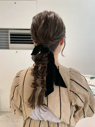 ヘアアレンジ loely 💞miyuのヘアスタイル