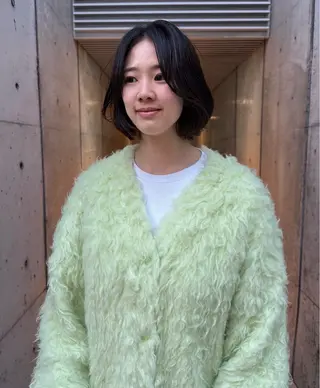 ミディアム Manaka🟤 今泉　Musiiikのヘアスタイル