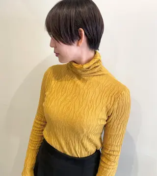 ショート カラー ニュアンスカラー🫧 加納のヘアスタイル