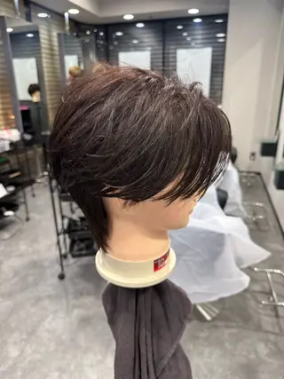 メンズ 本田 有里のヘアスタイル