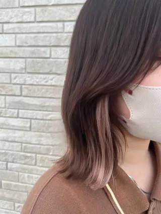 カラー 佐々木 涼子のヘアスタイル