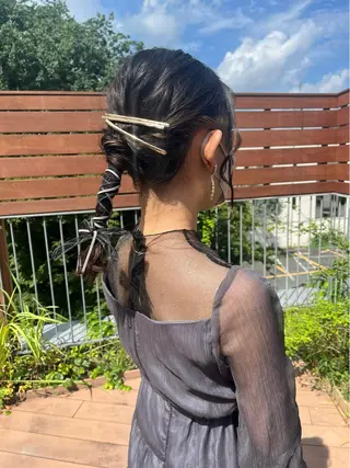 ミディアム yukimi .のヘアスタイル