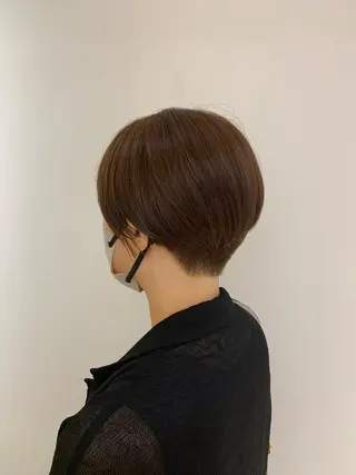 ショート カラー えんどう みほのヘアスタイル