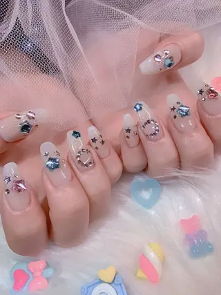 ネイル 3Dアートネイル💗 都築レナのネイルデザイン
