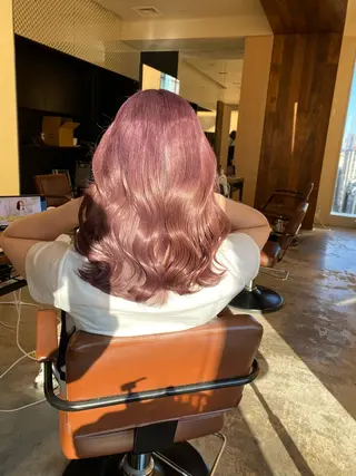 カラー 顔まわりの神様✨ 透明感カラー藤嶋秀幸のヘアスタイル