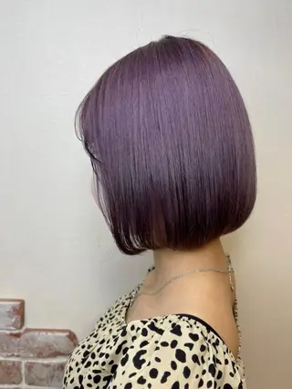 ショート カラー Reflet 新宿/プルエクステのヘアスタイル