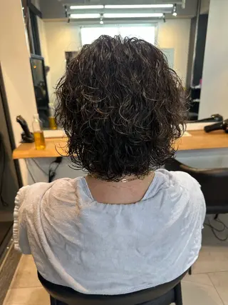 パーマ メンズ 🇺🇸大宮パーマ 波巻き/ツイスパのヘアスタイル