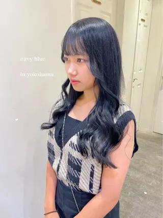 ロング カラー シールエクステ横浜 🐏☁️miminaのヘアスタイル