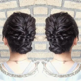 ヘアアレンジ 菊池 栄里奈のヘアスタイル