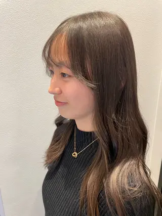 ロング 田中 瑞希のヘアスタイル