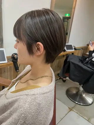 ショート ハイライトバレイヤー ジュ🎨川村聖吾🎨のヘアスタイル