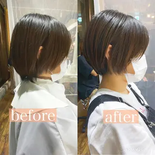 ショート ヒラヤマ ユウスケのヘアスタイル