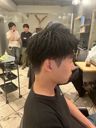 ショート メンズ 逢坂 智也のヘアスタイル