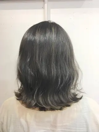 ミディアム カラー yoshi ☆のヘアスタイル