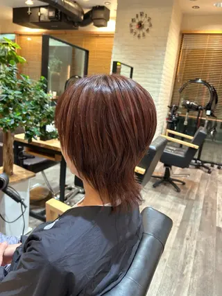 ショート カラー 高野 愛子のヘアスタイル