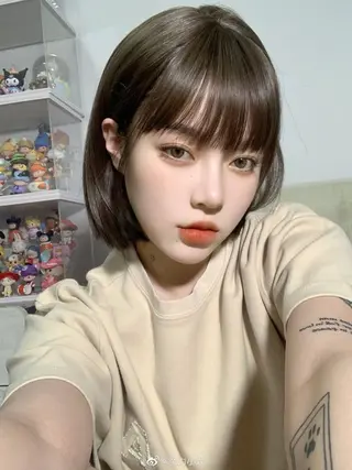 カラー 莉乃/縮毛矯正/髪質 改善/艶カラーのヘアスタイル