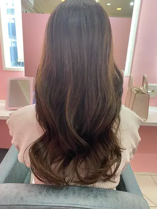 ロング momoka モデル募集のヘアスタイル
