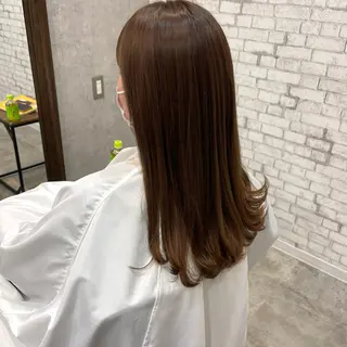 セミロング カラー ヘアアレンジ 🌻あいり merci.🌻のヘアスタイル