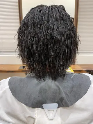 パーマ メンズ 佐藤 海璃のヘアスタイル