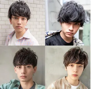 ミディアム メンズ 💈圧倒的メンズ特化 DAITO💈のヘアスタイル