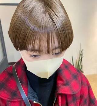 ショート カラー 坂本 裕介/パーマのヘアスタイル