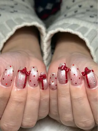 ネイル dimples yuki🎀 ꒷꒦♡のネイルデザイン