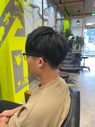 ショート メンズ 飛澤 太陽のヘアスタイル
