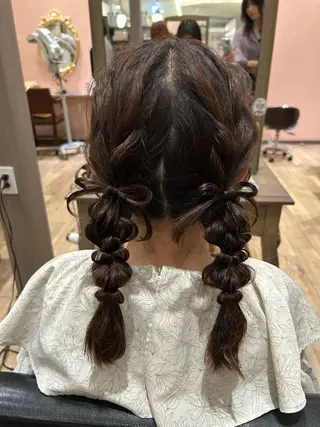 ヘアアレンジ 柳樂 純香のヘアスタイル