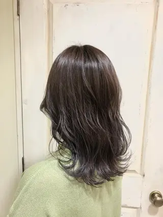 ミディアム カラー 荒木 康太のヘアスタイル