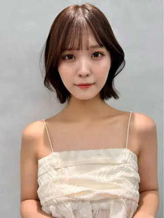 ミディアム 三鷹で1番ショート ボブをカットする新谷のヘアスタイル