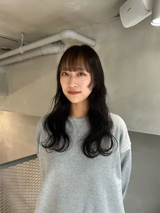 ロング パーマ bob/ aoiのヘアスタイル