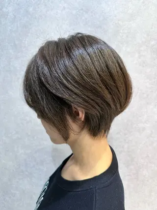 ショート 【𝐀𝐬𝐡大森】 石崎竜祐のヘアスタイル