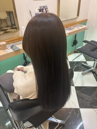ロング カラー ﾌｸﾀﾞ ﾚﾝのヘアスタイル